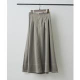 フロントジップフレアースカート | RMAF　NICE CLAUP / OLIVE des OLIVE | 詳細画像17 