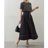 フロントジップフレアースカート | RMAF　NICE CLAUP / OLIVE des OLIVE | 詳細画像22 