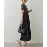 フロントジップフレアースカート | RMAF　NICE CLAUP / OLIVE des OLIVE | 詳細画像23 