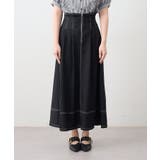 フロントジップフレアースカート | RMAF　NICE CLAUP / OLIVE des OLIVE | 詳細画像29 