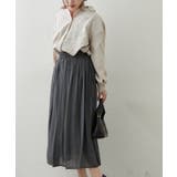 ウエストフリルギャザースカート | RMAF NICE CLAUP / OLIVE des OLIVE | 詳細画像27