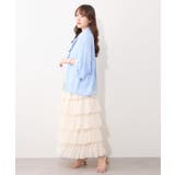 シフォンプリーツティアードスカート | RMAF　NICE CLAUP / OLIVE des OLIVE | 詳細画像8 