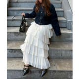 シフォンプリーツティアードスカート | RMAF　NICE CLAUP / OLIVE des OLIVE | 詳細画像10 