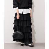 シフォンプリーツティアードスカート | RMAF　NICE CLAUP / OLIVE des OLIVE | 詳細画像23 