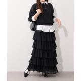 シフォンプリーツティアードスカート | RMAF　NICE CLAUP / OLIVE des OLIVE | 詳細画像28 