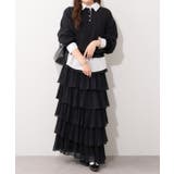 シフォンプリーツティアードスカート | RMAF　NICE CLAUP / OLIVE des OLIVE | 詳細画像29 