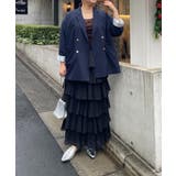 シフォンプリーツティアードスカート | RMAF　NICE CLAUP / OLIVE des OLIVE | 詳細画像34 