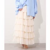 シフォンプリーツティアードスカート | RMAF　NICE CLAUP / OLIVE des OLIVE | 詳細画像5 