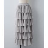 シフォンプリーツティアードスカート | RMAF　NICE CLAUP / OLIVE des OLIVE | 詳細画像37 