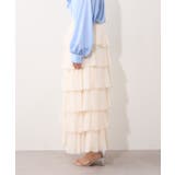 シフォンプリーツティアードスカート | RMAF　NICE CLAUP / OLIVE des OLIVE | 詳細画像40 