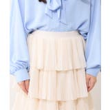 シフォンプリーツティアードスカート | RMAF　NICE CLAUP / OLIVE des OLIVE | 詳細画像42 