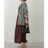 リブナロースカート | RMAF NICE CLAUP / OLIVE des OLIVE | 詳細画像18