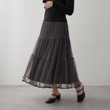 キラキラチュールスカート | RMAF　NICE CLAUP / OLIVE des OLIVE | 詳細画像2 