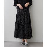 ドットティアードプリーツスカート | RMAF　NICE CLAUP / OLIVE des OLIVE | 詳細画像11 