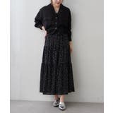 ドットティアードプリーツスカート | RMAF　NICE CLAUP / OLIVE des OLIVE | 詳細画像13 