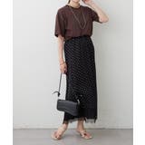 ドット裾レースナロースカート | RMAF NICE CLAUP / OLIVE des OLIVE | 詳細画像12