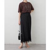 ドット裾レースナロースカート | RMAF NICE CLAUP / OLIVE des OLIVE | 詳細画像10