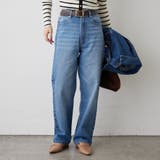 デニムストレートパンツ | RMAF NICE CLAUP / OLIVE des OLIVE | 詳細画像1