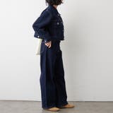 デニムカーブラインパンツ | RMAF　NICE CLAUP / OLIVE des OLIVE | 詳細画像8 