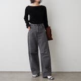 デニムカーブラインパンツ | RMAF　NICE CLAUP / OLIVE des OLIVE | 詳細画像21 