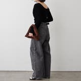 デニムカーブラインパンツ | RMAF　NICE CLAUP / OLIVE des OLIVE | 詳細画像23 