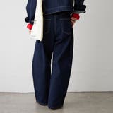 デニムカーブラインパンツ | RMAF　NICE CLAUP / OLIVE des OLIVE | 詳細画像4 