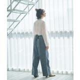 デニムリメイクライクワイドパンツ | RMAF　NICE CLAUP / OLIVE des OLIVE | 詳細画像8 