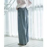 デニムリメイクライクワイドパンツ | RMAF　NICE CLAUP / OLIVE des OLIVE | 詳細画像9 