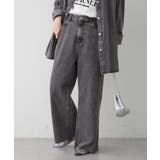 デニムリメイクライクワイドパンツ | RMAF　NICE CLAUP / OLIVE des OLIVE | 詳細画像13 