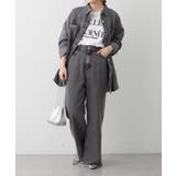 デニムリメイクライクワイドパンツ | RMAF　NICE CLAUP / OLIVE des OLIVE | 詳細画像15 