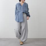 リラックスカーブパンツ | RMAF　NICE CLAUP / OLIVE des OLIVE | 詳細画像10 