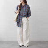 リラックスカーブパンツ | RMAF　NICE CLAUP / OLIVE des OLIVE | 詳細画像20 