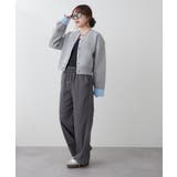 リラックスワイドパンツ | RMAF　NICE CLAUP / OLIVE des OLIVE | 詳細画像10 