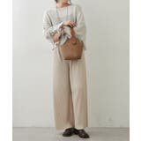 リブイージーリラックスパンツ | RMAF NICE CLAUP / OLIVE des OLIVE | 詳細画像8