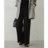 ブラック | リブイージーリラックスパンツ | RMAF NICE CLAUP / OLIVE des OLIVE