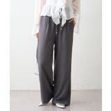 サイドレース イージーパンツ | RMAF NICE CLAUP / OLIVE des OLIVE | 詳細画像2