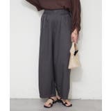 チャコール | バレルレッグパンツ | RMAF　NICE CLAUP / OLIVE des OLIVE