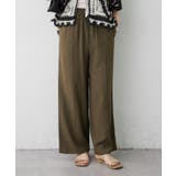 夏でも快適！さらさらスラブイージーパンツ | RMAF　NICE CLAUP / OLIVE des OLIVE | 詳細画像15 