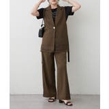 【セットアップ対応】サイドレースパンツ | RMAF　NICE CLAUP / OLIVE des OLIVE | 詳細画像16 