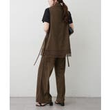 【セットアップ対応】サイドレースパンツ | RMAF　NICE CLAUP / OLIVE des OLIVE | 詳細画像18 
