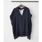ネイビー | 【セットアイテム】ドルマンブラウス+ビーズタンク | RMAF　NICE CLAUP / OLIVE des OLIVE