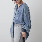 デニムパーカーシャツ | RMAF　NICE CLAUP / OLIVE des OLIVE | 詳細画像14 