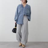 デニムパーカーシャツ | RMAF　NICE CLAUP / OLIVE des OLIVE | 詳細画像16 