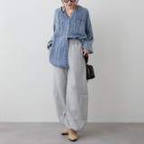 デニムパーカーシャツ | RMAF　NICE CLAUP / OLIVE des OLIVE | 詳細画像18 