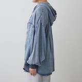 デニムパーカーシャツ | RMAF　NICE CLAUP / OLIVE des OLIVE | 詳細画像25 