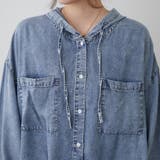 デニムパーカーシャツ | RMAF　NICE CLAUP / OLIVE des OLIVE | 詳細画像28 