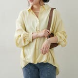 イエロー | 段々袖タケノコタックブラウス | RMAF　NICE CLAUP / OLIVE des OLIVE