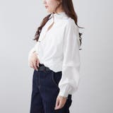 段々袖タケノコタックブラウス | RMAF　NICE CLAUP / OLIVE des OLIVE | 詳細画像4 