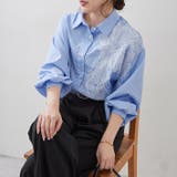 レース切替シャツ | RMAF　NICE CLAUP / OLIVE des OLIVE | 詳細画像1 