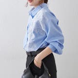 レース切替シャツ | RMAF　NICE CLAUP / OLIVE des OLIVE | 詳細画像5 